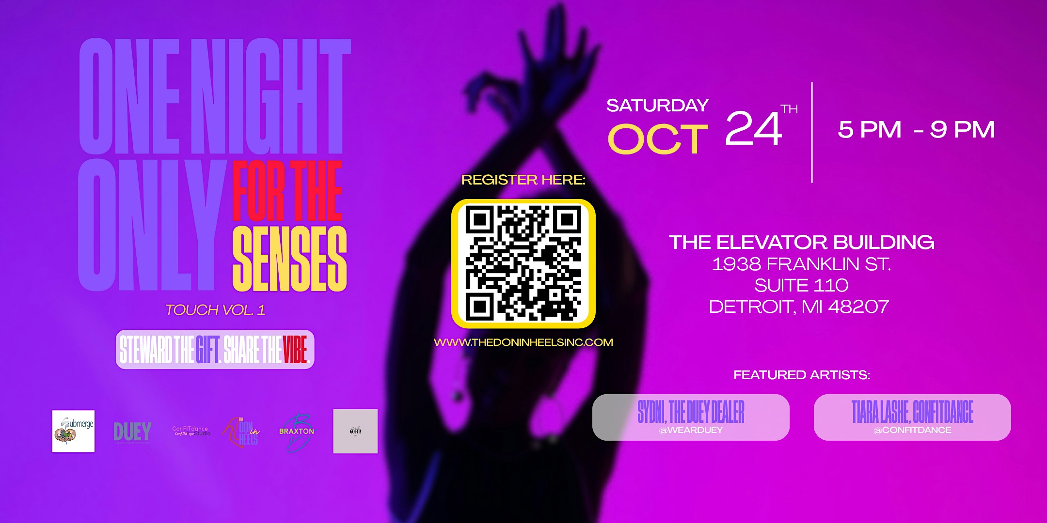 One Night Only for the Senses: Touch Vol. 1