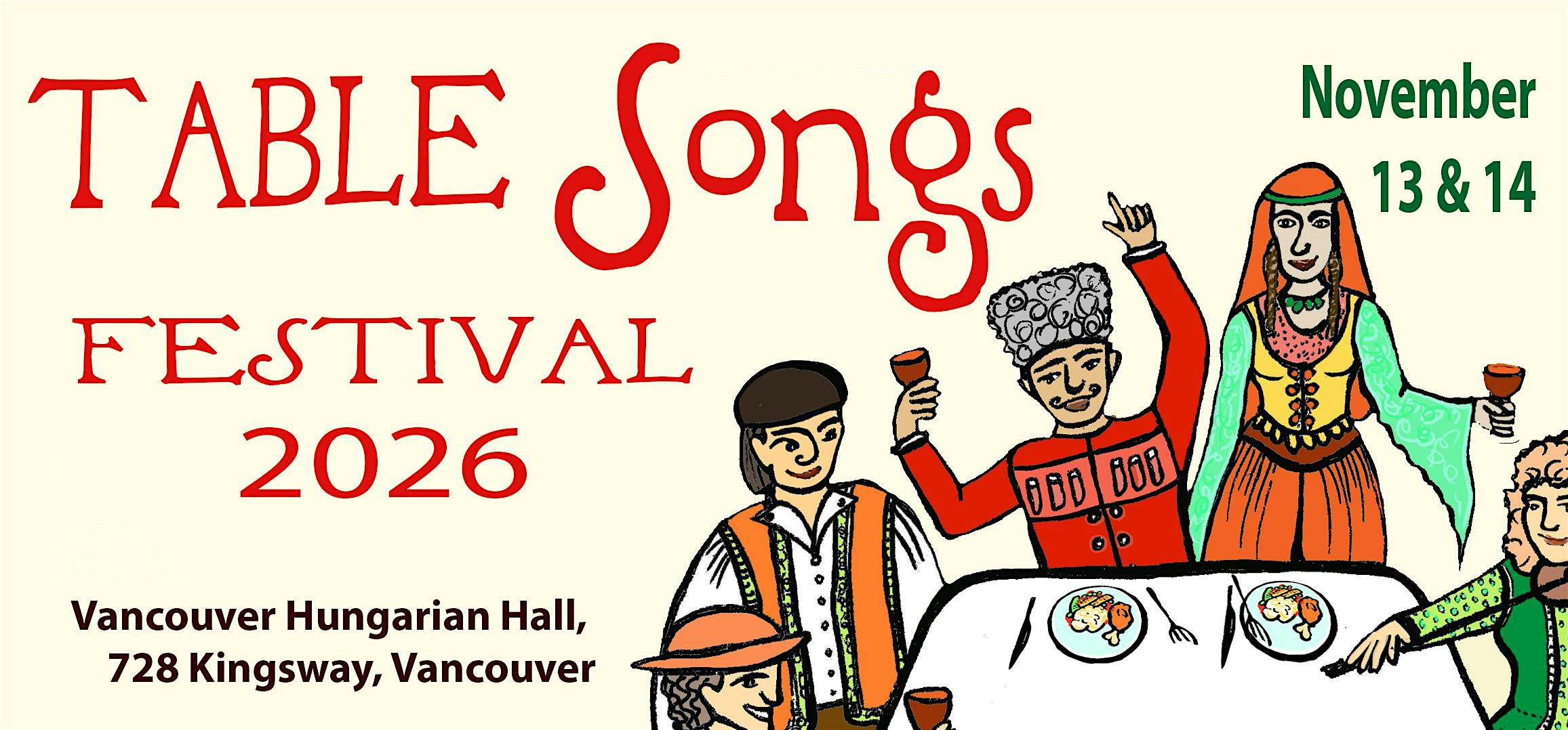 Table Songs 2026