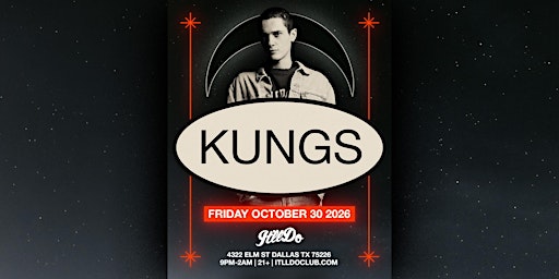 Kungs at It'll Do Club