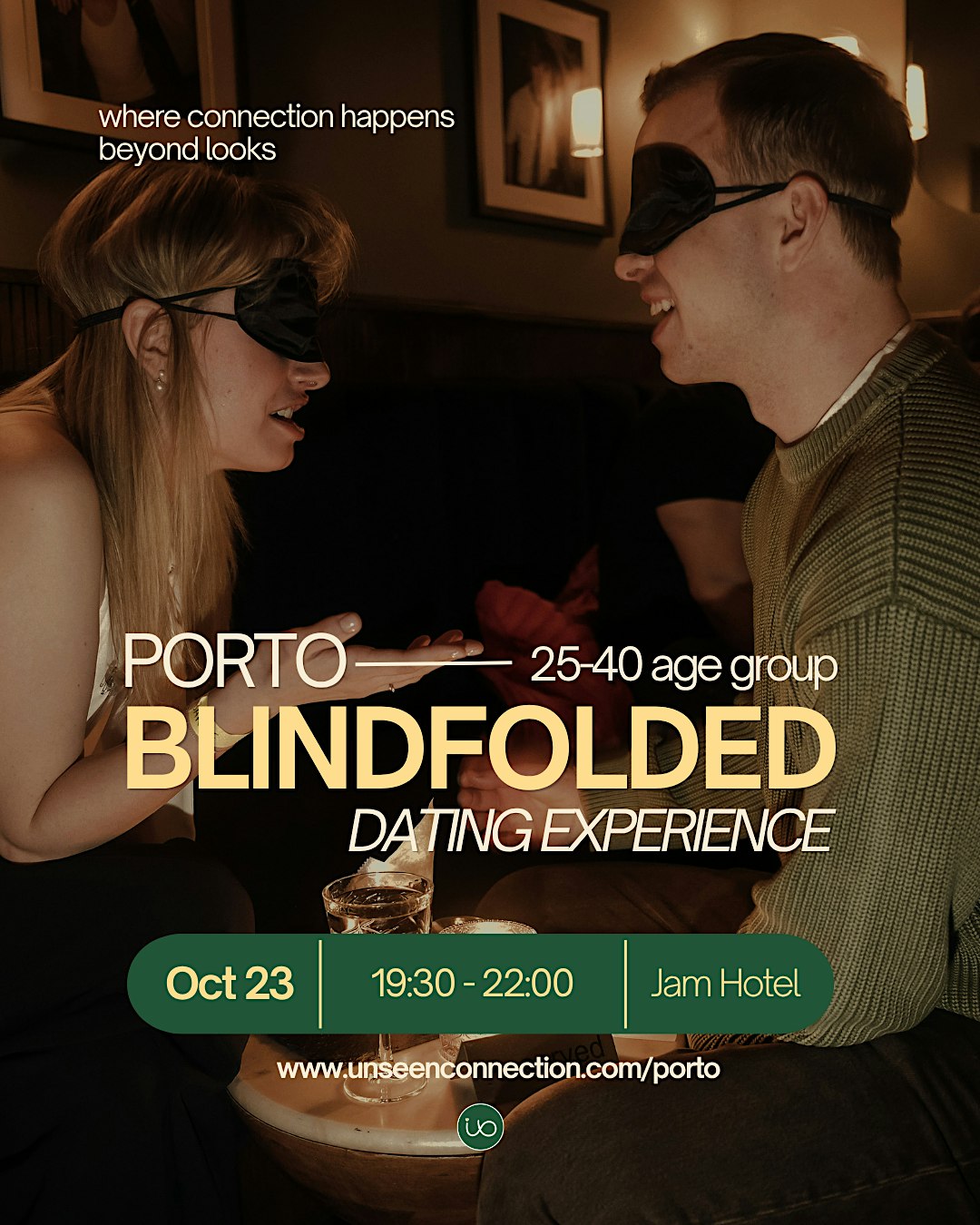 Intentional blindfolded dating experience for singles in their 20s and 30s