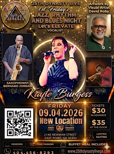 25th Dynasty LIVE 1st Friday's Jazz, Rhythm and Blues Night