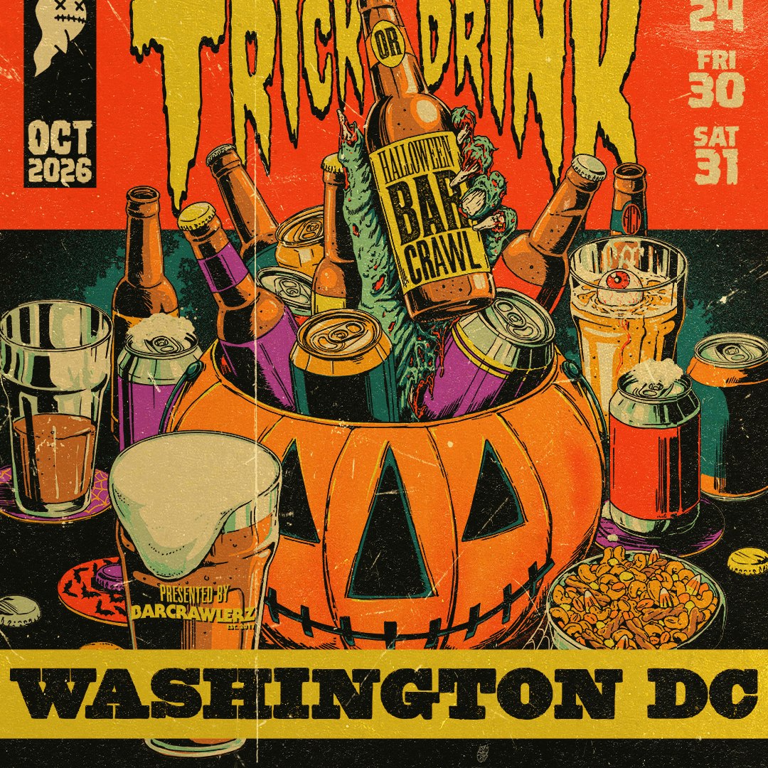 Trick or Drink: Washington DC Halloween Bar Crawl