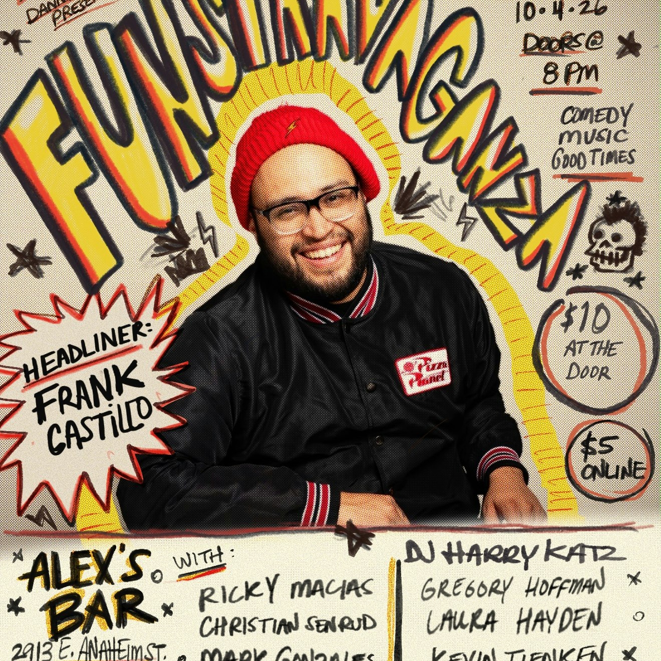 Danny Franc presents Funstravaganza: Frank Castillo w/Ricky Macias, Christian Senru, Mark Gonzales