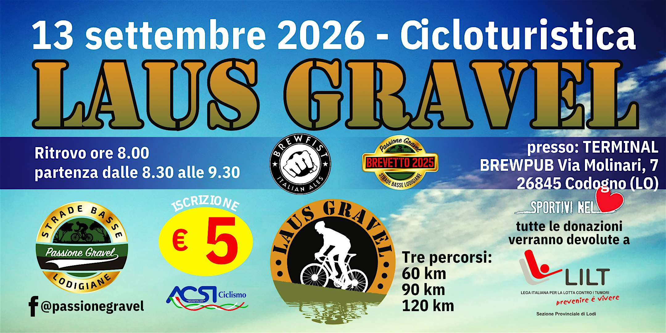 Laus gravel  2026 6° edizione