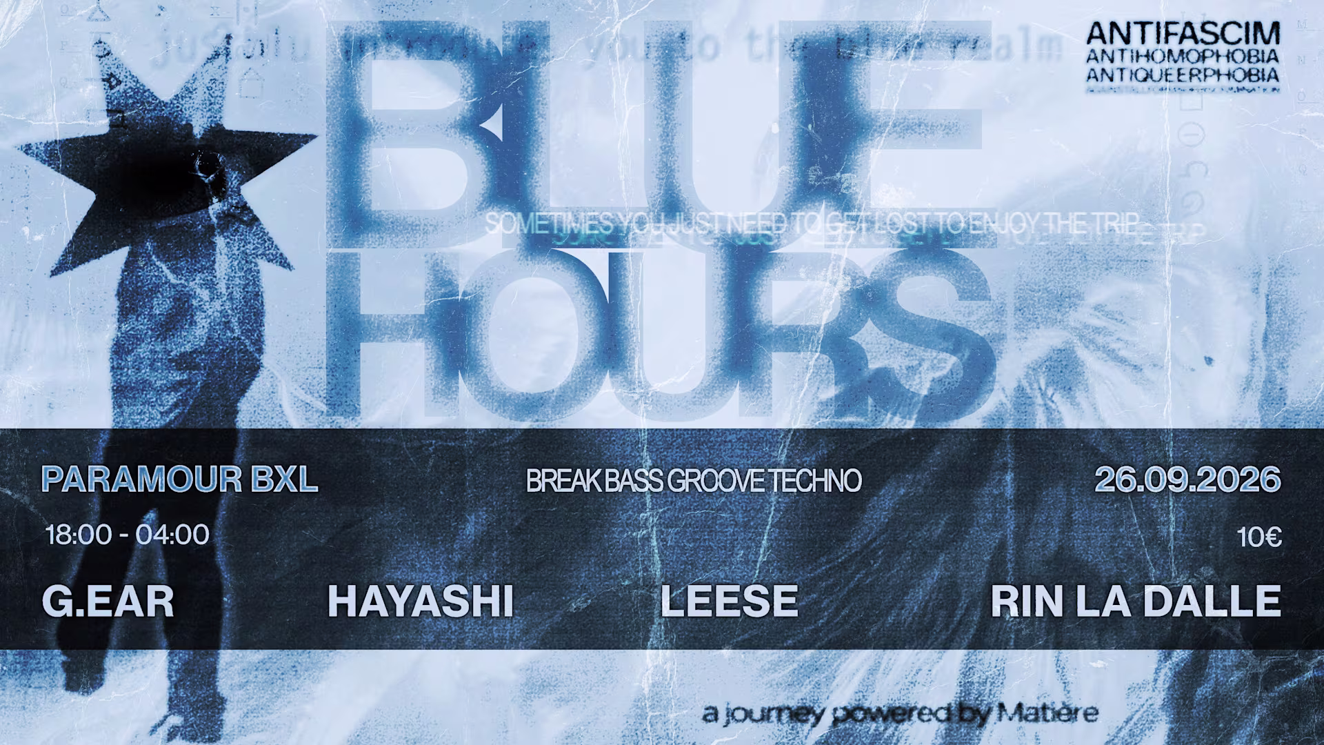 Bluehours#1 - G.Ear, Hayashi, Leese, Rin La Dalle