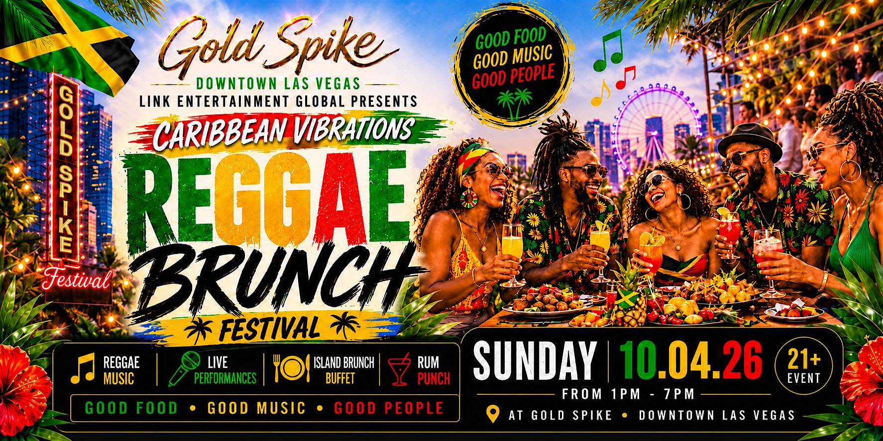 Reggae Brunch Festival at Gold Spike