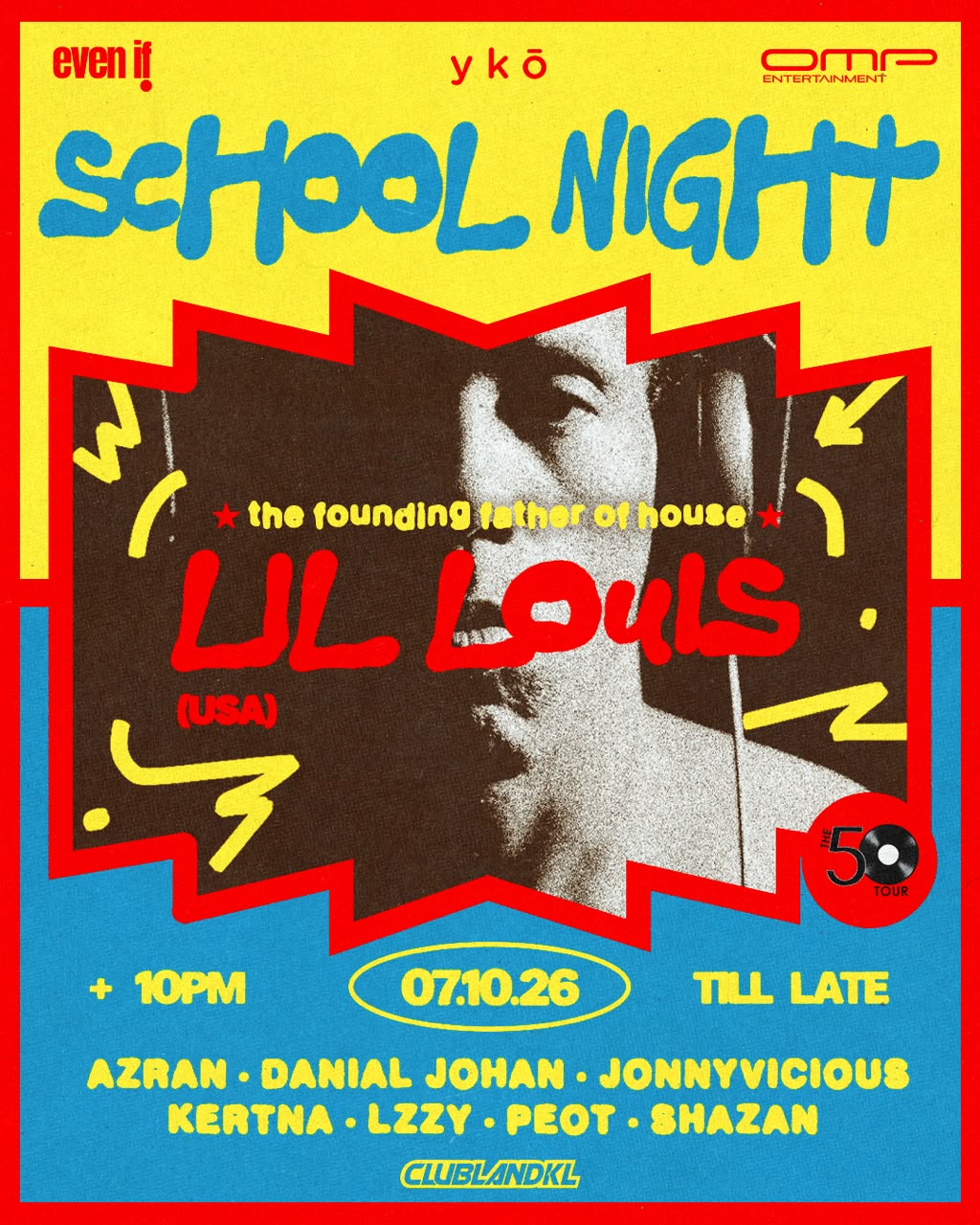 even if. pres School Night with Lil' Louis (USA) - YKO KL