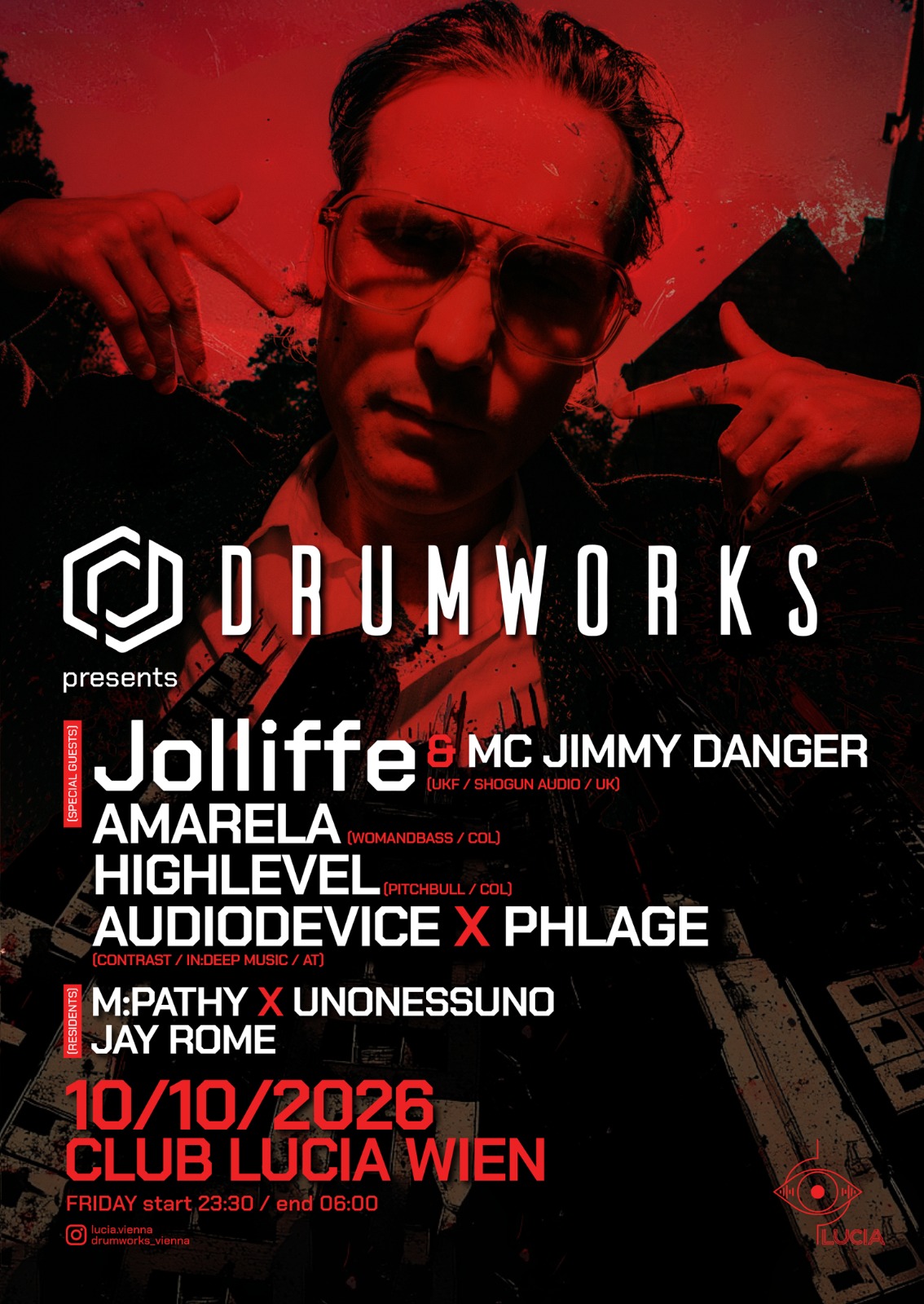 Drumworks presents Jolliffe (Shogun Audio / UKF - UK)