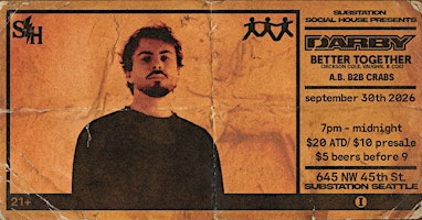 Social House presents: Darby