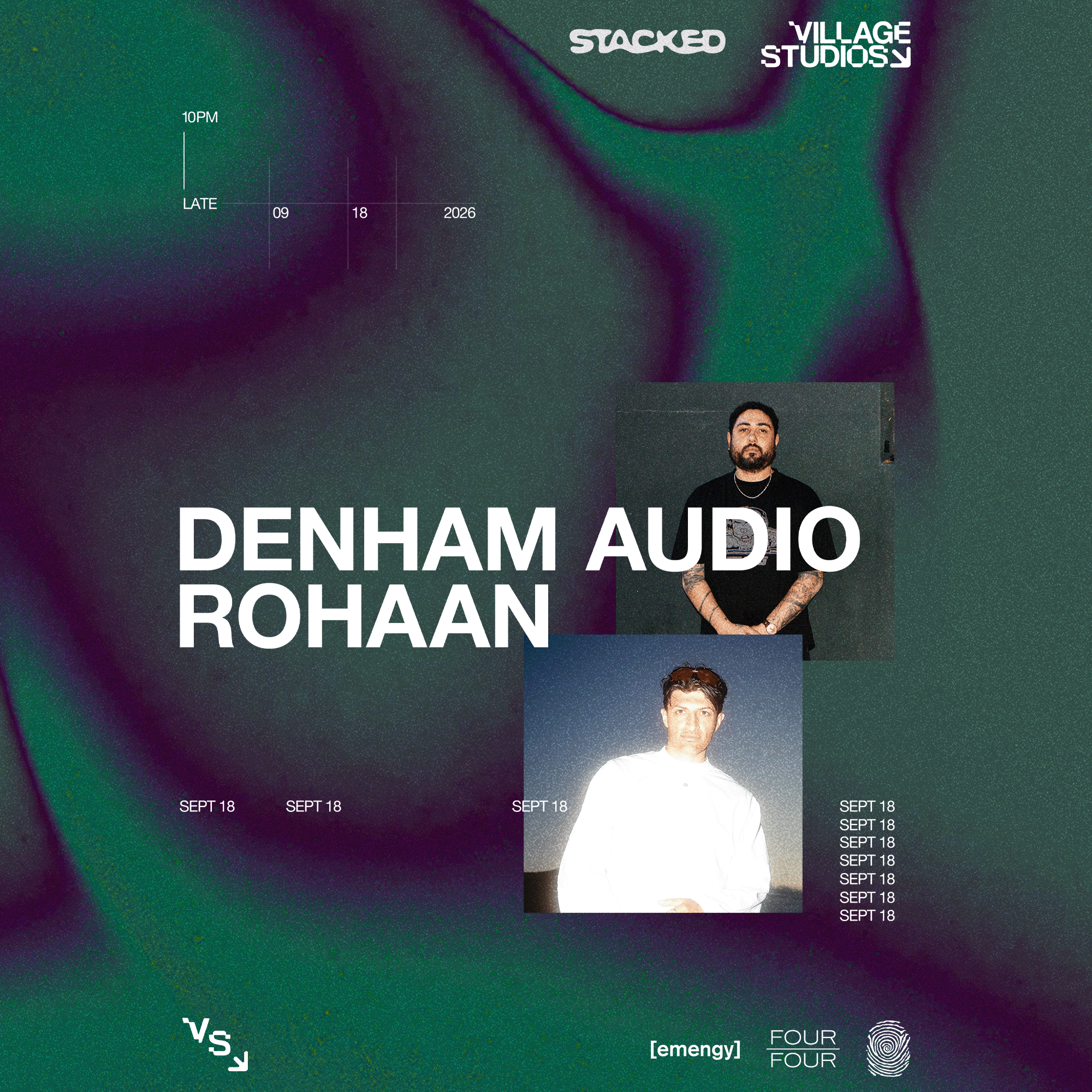 Stacked pres Rohaan x Denham Audio