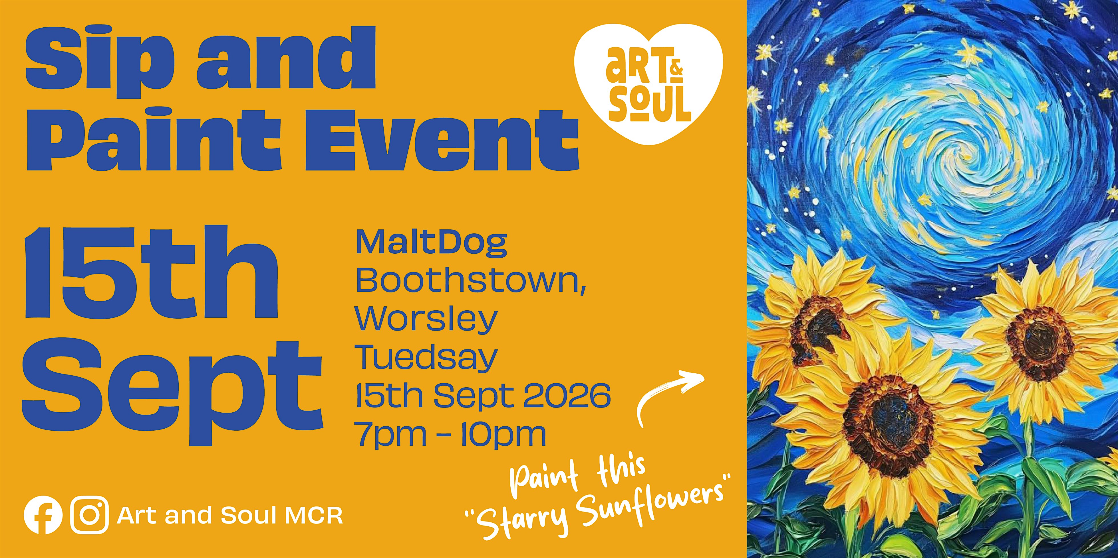 Sip and Paint Event at MaltDog, Boothstown, Worsley