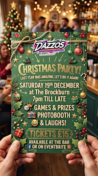 Dazzos Christmas party 2026
