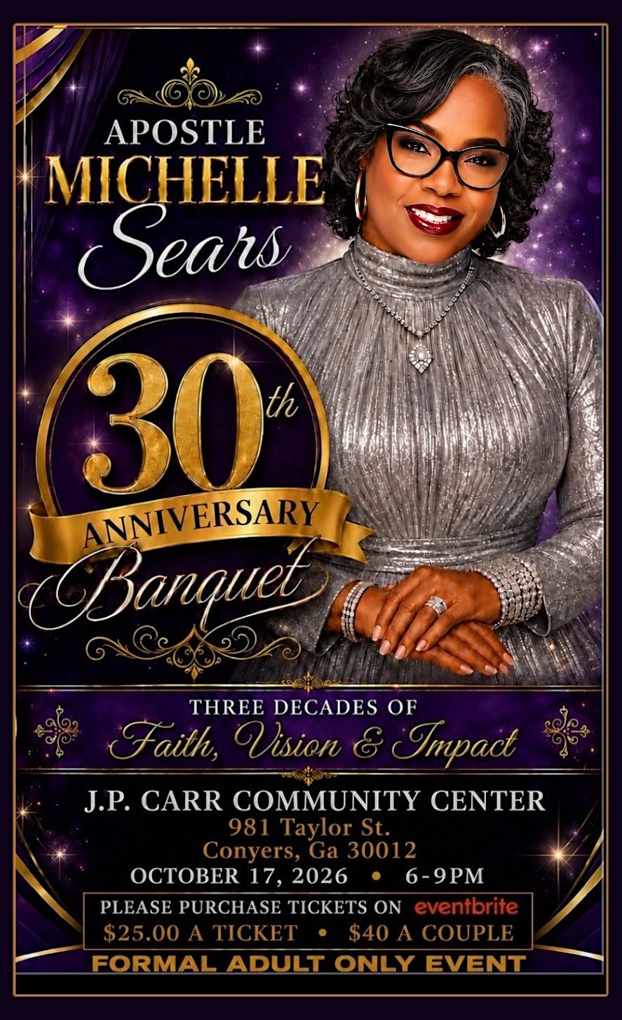 30th Ministry Anniversary Banquet