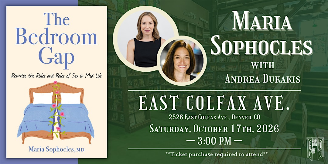Maria Sophocles with Andrea Dukakis Live at Tattered Cover Colfax