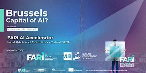 FARI2026:  Final Pitch & Graduation Cohort 2026 FARI AI Accelerator