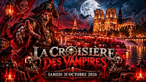 La Croisère Des Vampires Halloween Paris Boat Party Club