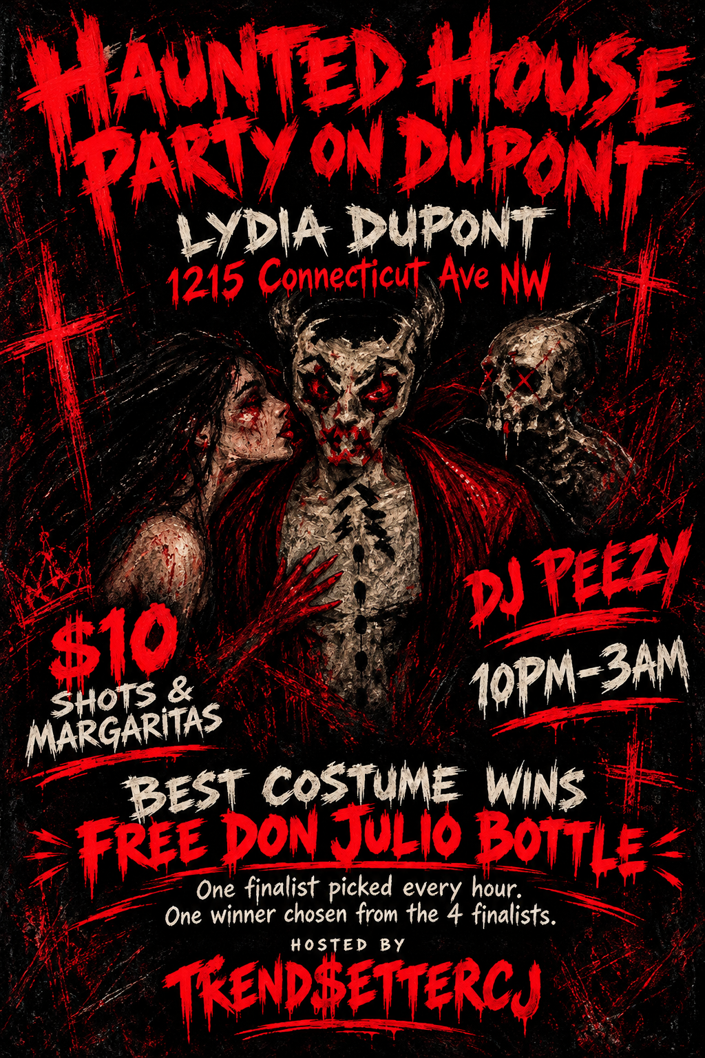 Haunted Halloween house party