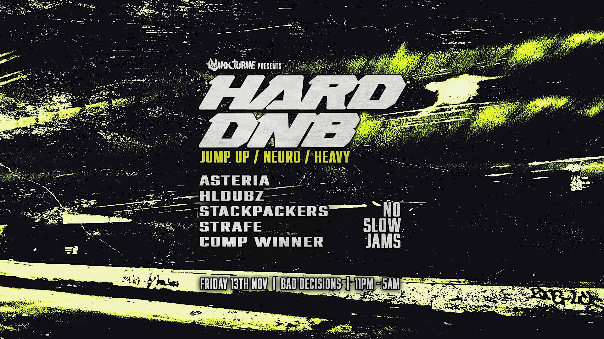 HARD DNB (Jump Up | Neuro | Heavy) - 13 NOV 2026