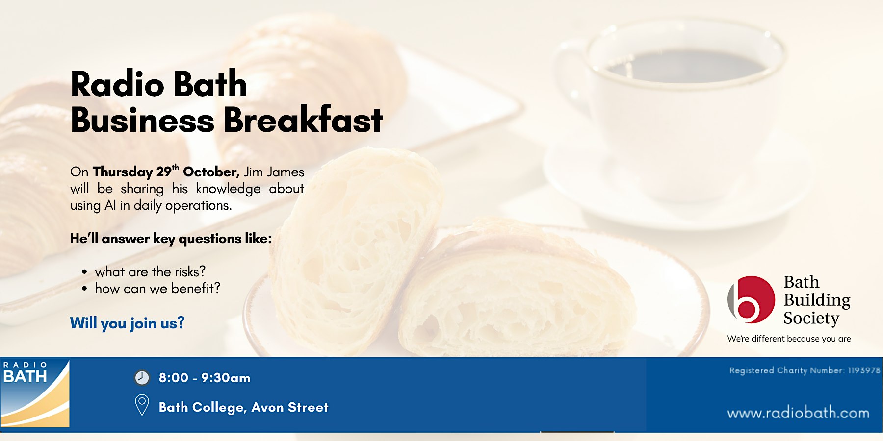 Radio Bath October Business Breakfast