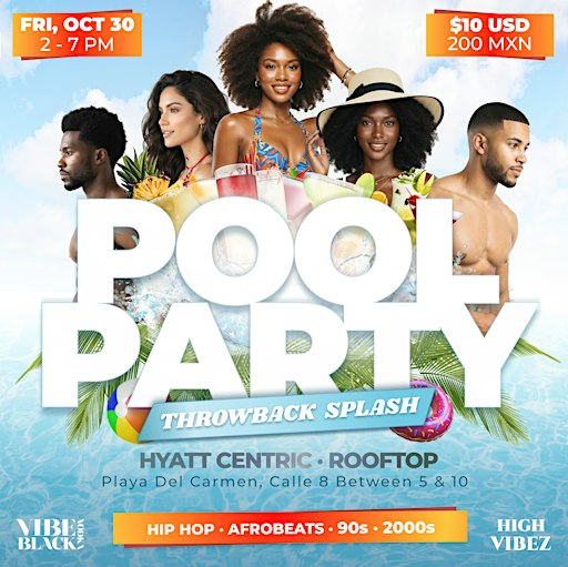 POOL PARTY · Throwback Vibez