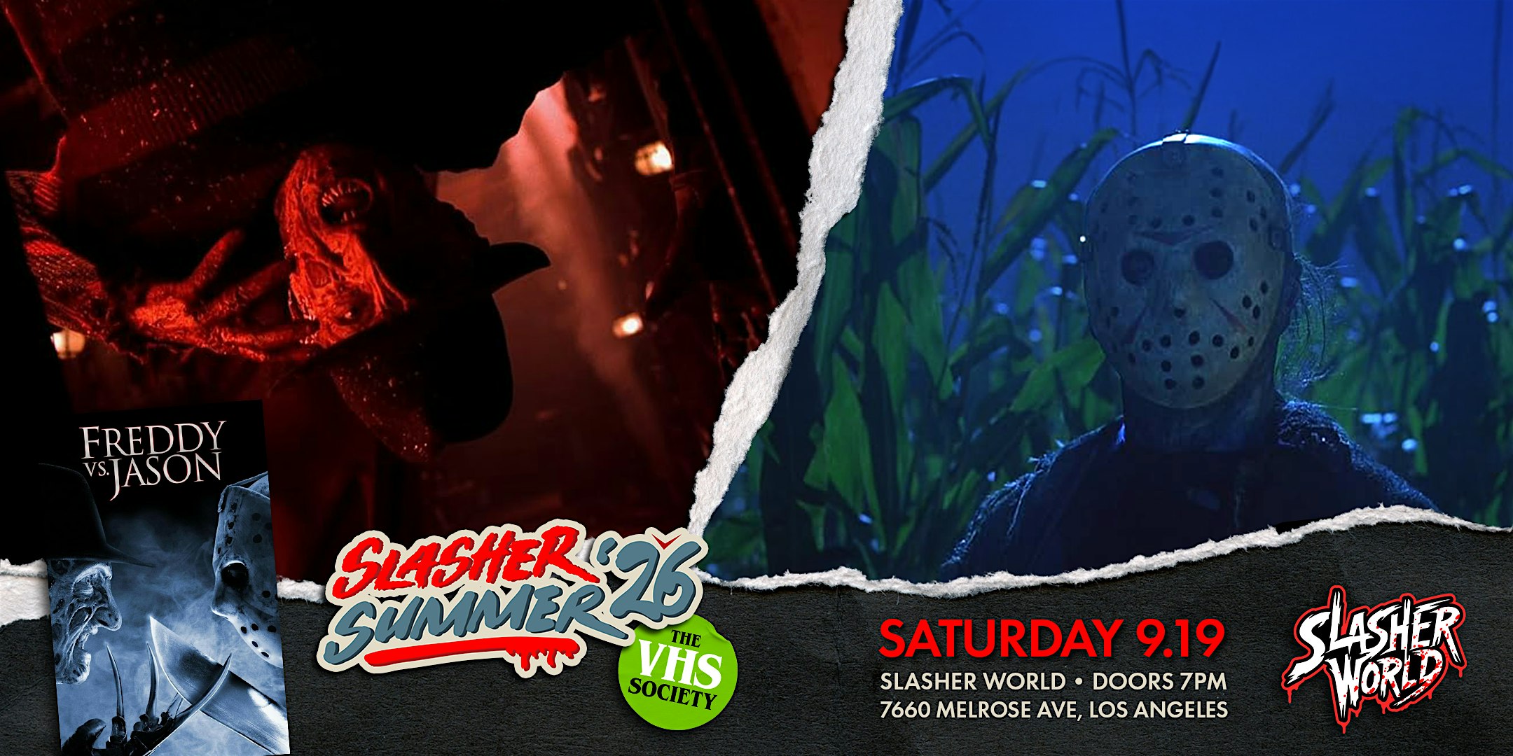 Slasher Summer '26: Freddy vs Jason