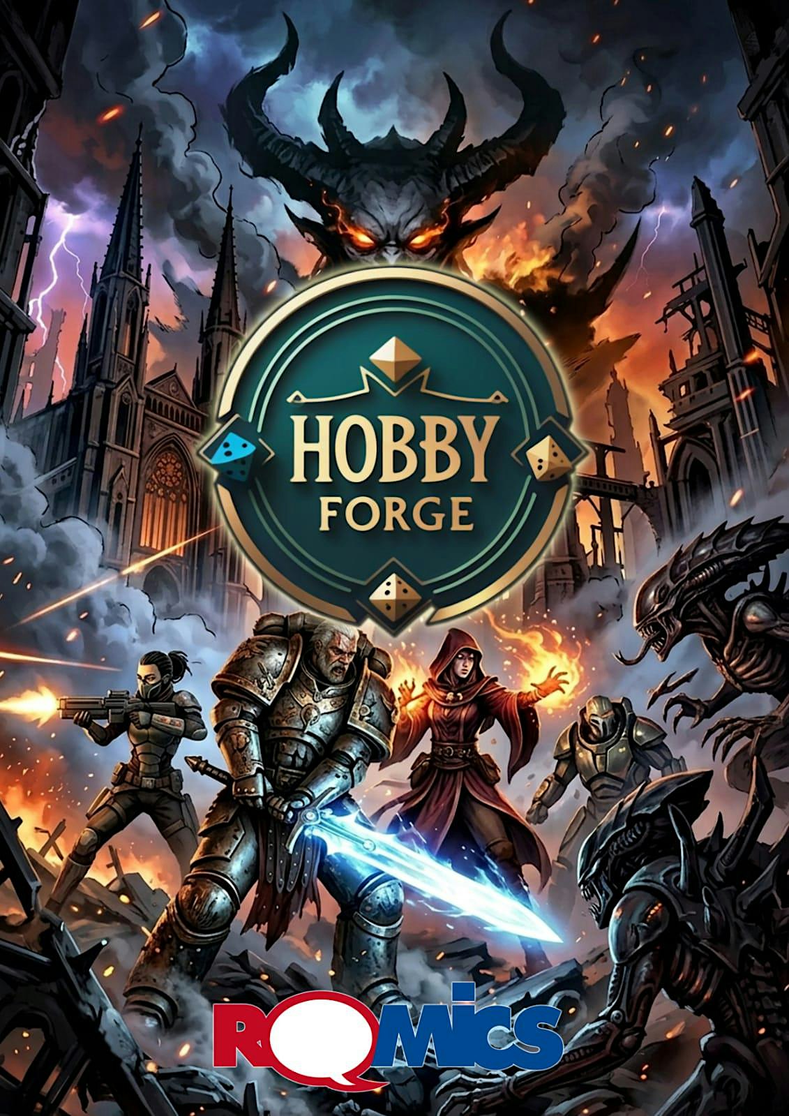 Hobby Forge @ Romics | Gioca Gratis: GDR, Boardgame e Miniature