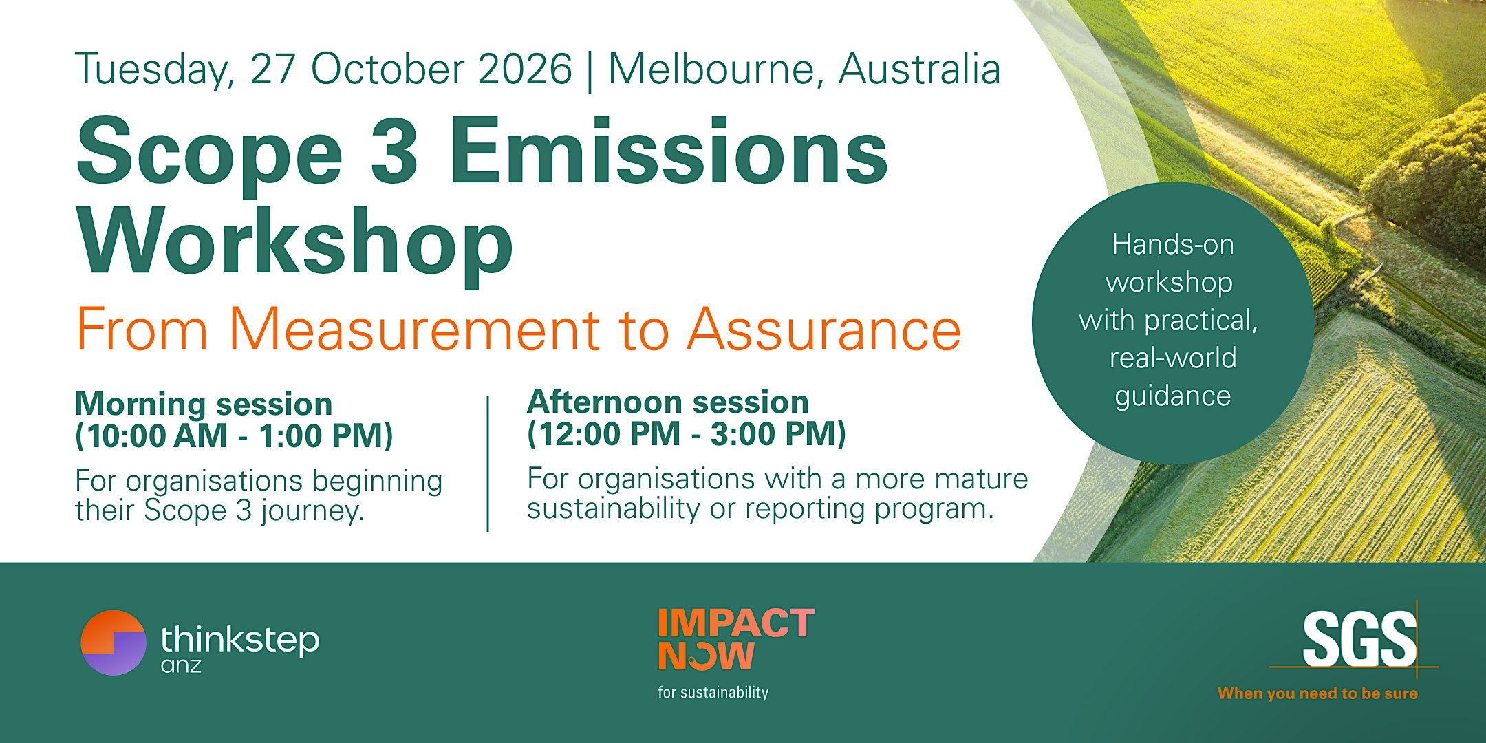 Scope 3 Emissions Workshop: From Measurement to Assurance