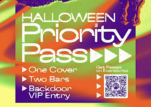 Rain on 4th & Oilcan Harry’s Halloween Priority Pass
