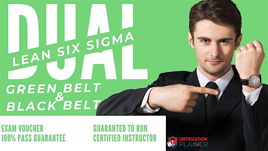 Combo Sigma Green & Black Exam Prep In-Person Course in Montreal, QC