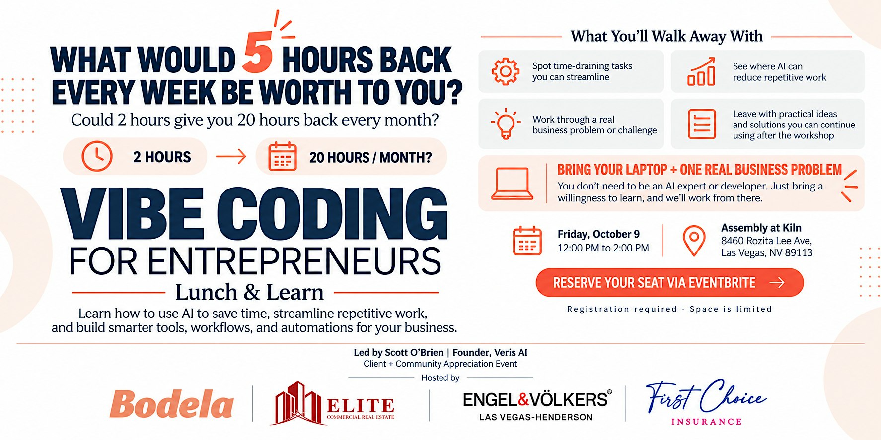 Vibe Coding for Entrepreneurs: AI Lunch & Learn