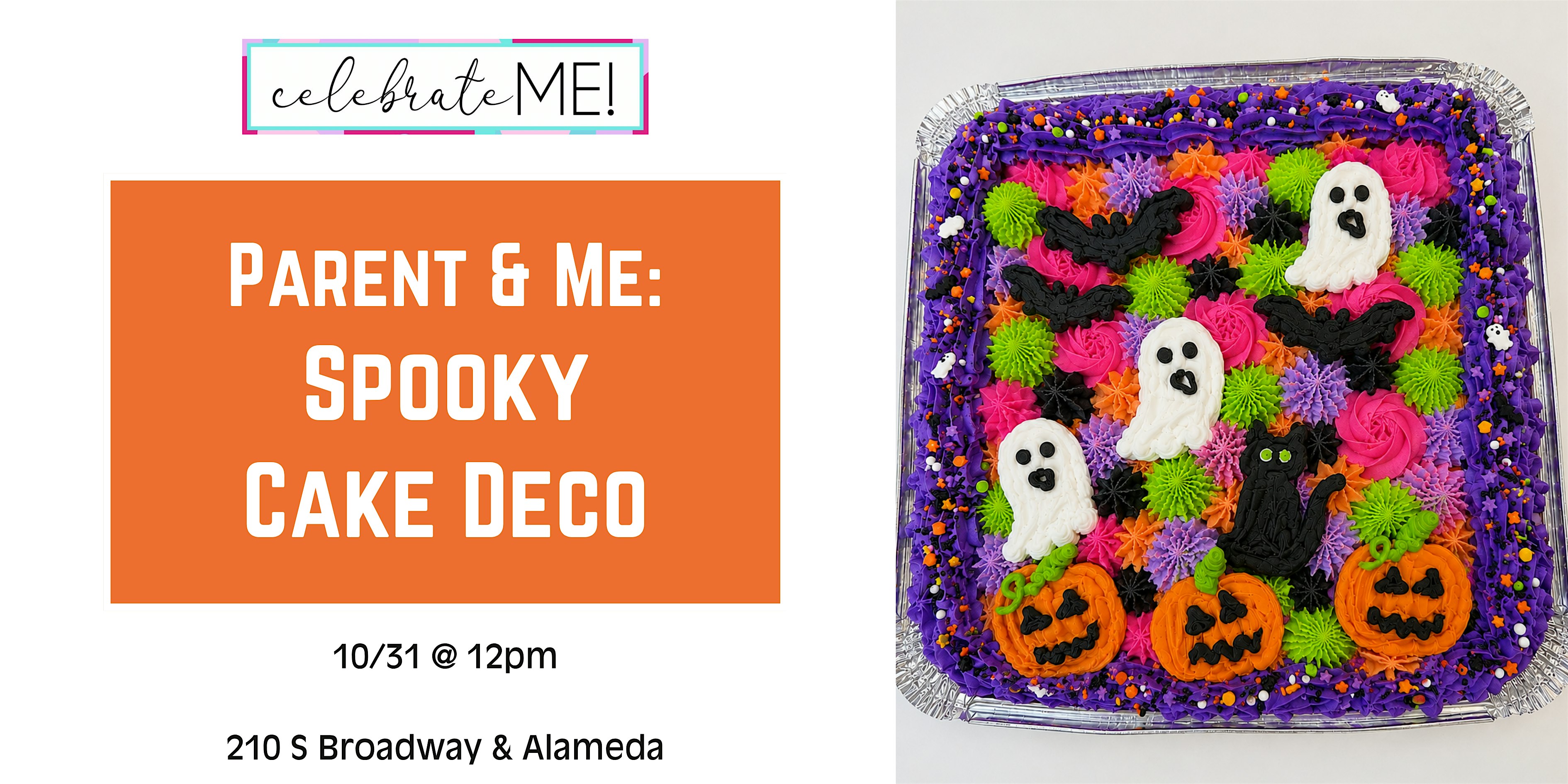 Parent & Me: Spooky Cake Decorating