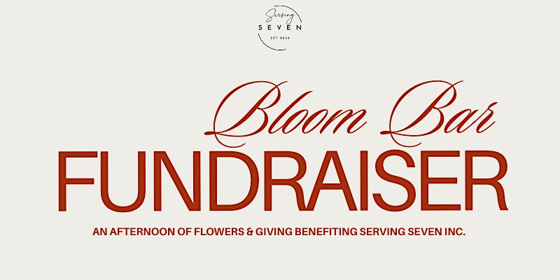 Bloom Bar Fundraiser