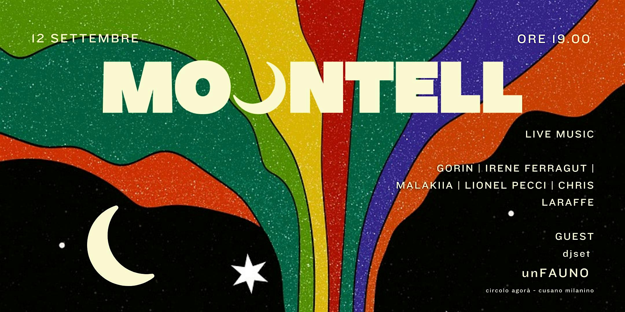 MOONTELL in terrazza - sotto l'ultima Luna d'estate