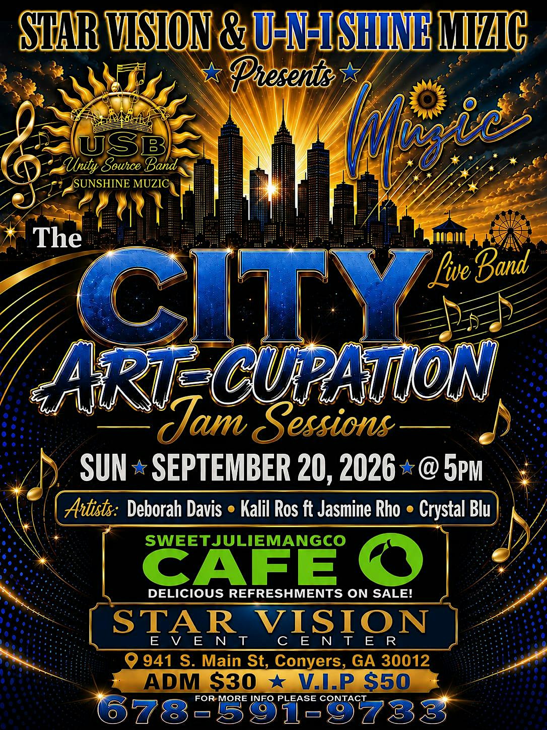 THE CITY ART-CUPATION