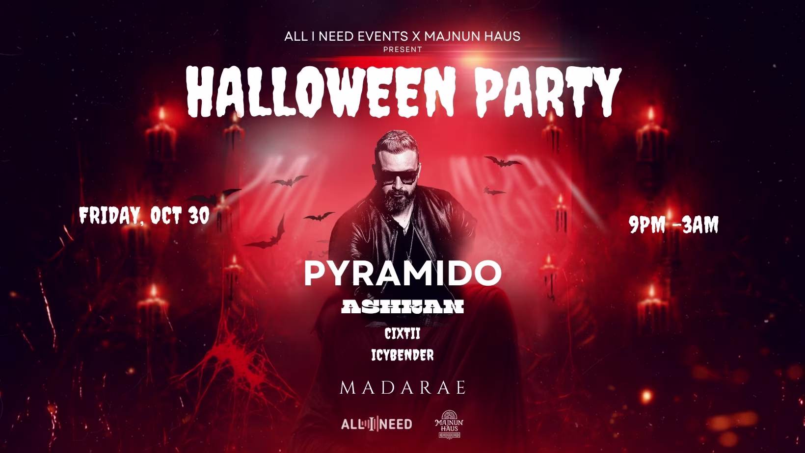 Halloween Friday: Pyramido+Ashkan (Arabic & Persian Afro)