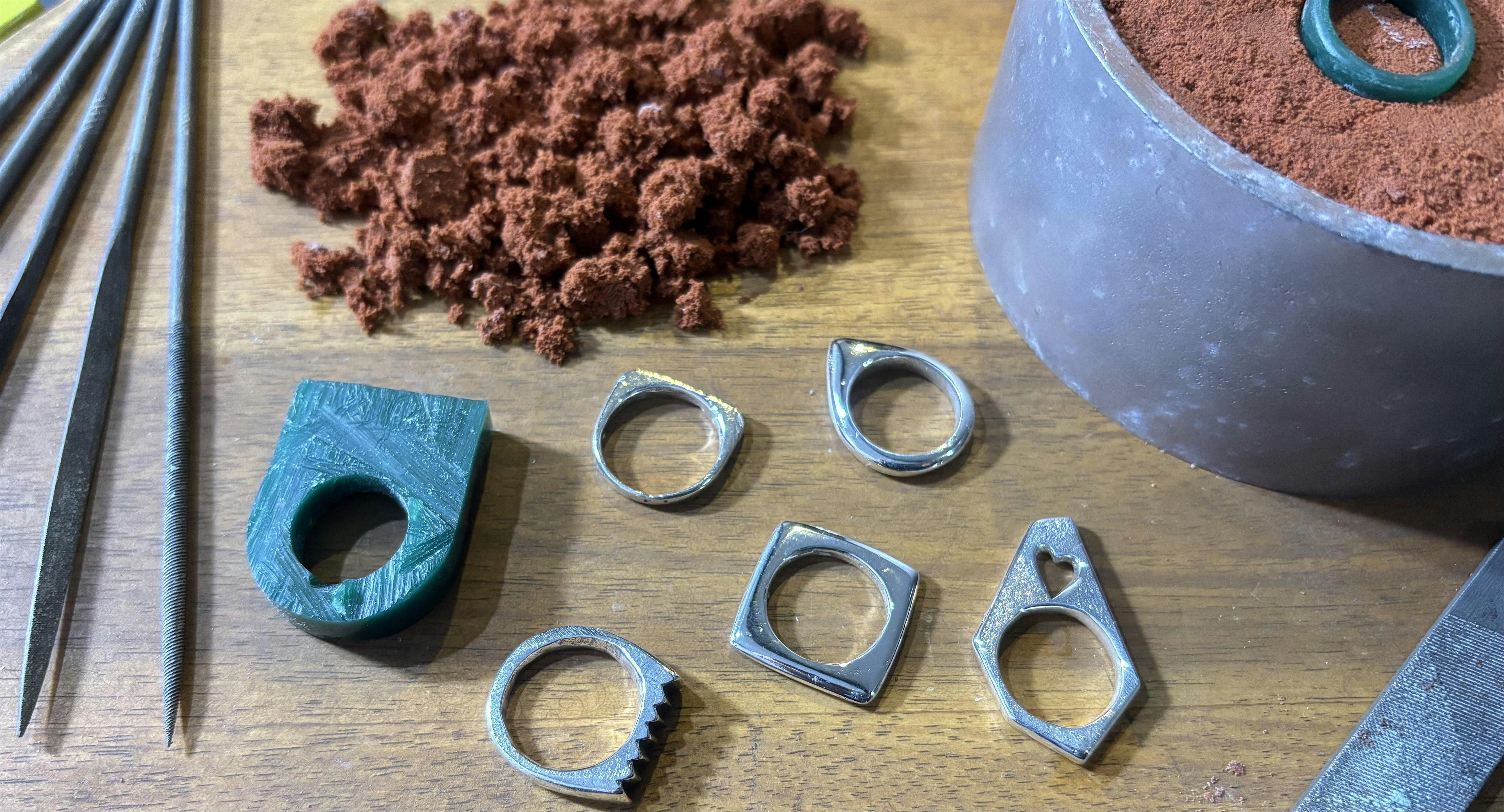 Beginning Sand Casting Rings - Level 1