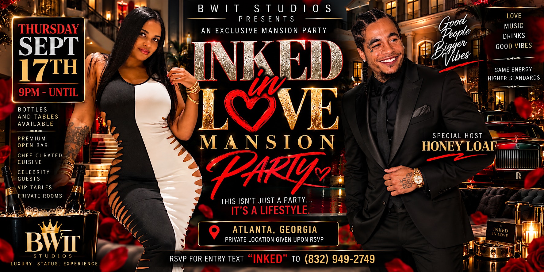 MANSION PLAYER"S BALL Hosted by INK CAPONE