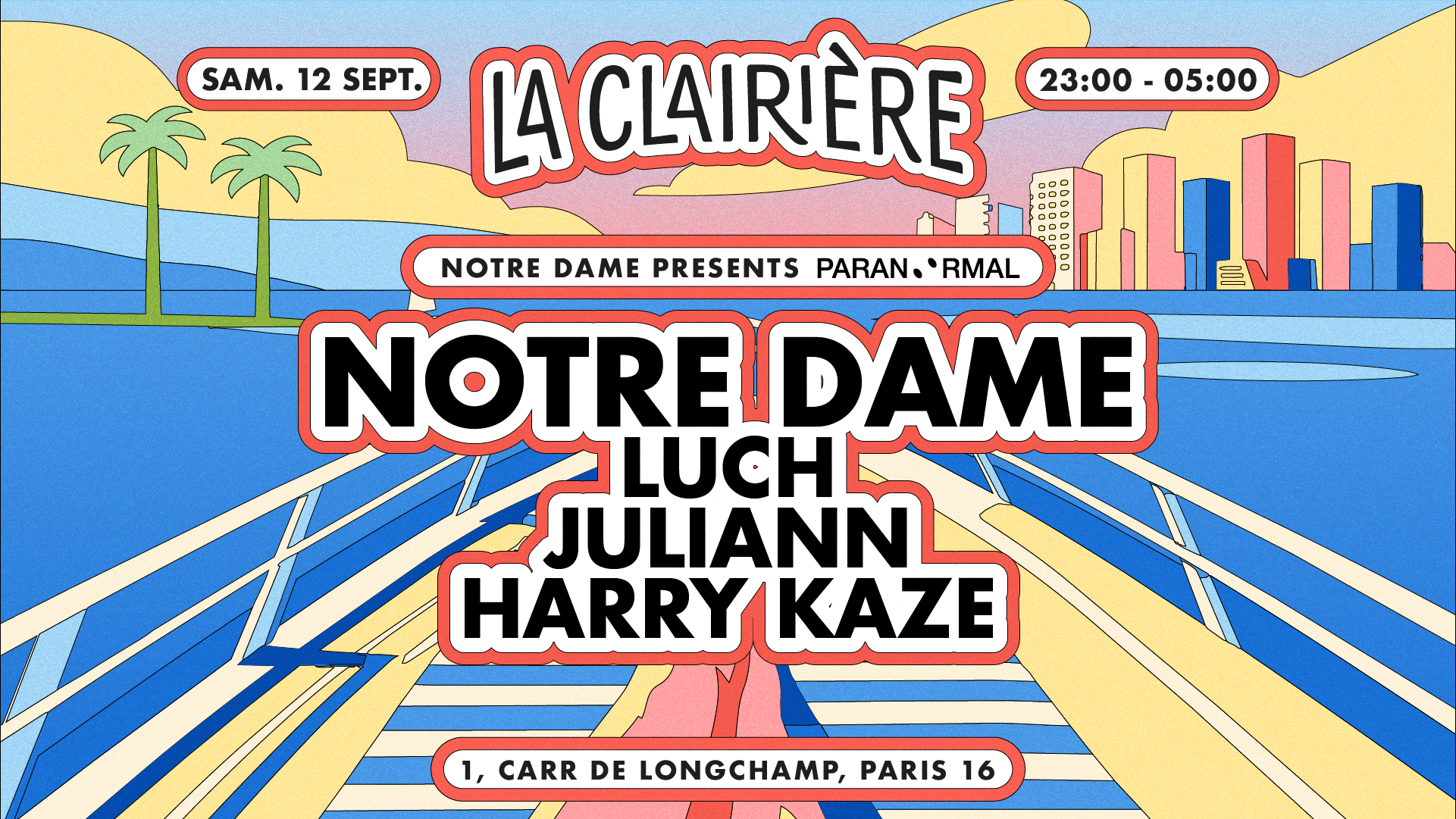La Clairière: Notre Dame PRESENTS PARANORMAL