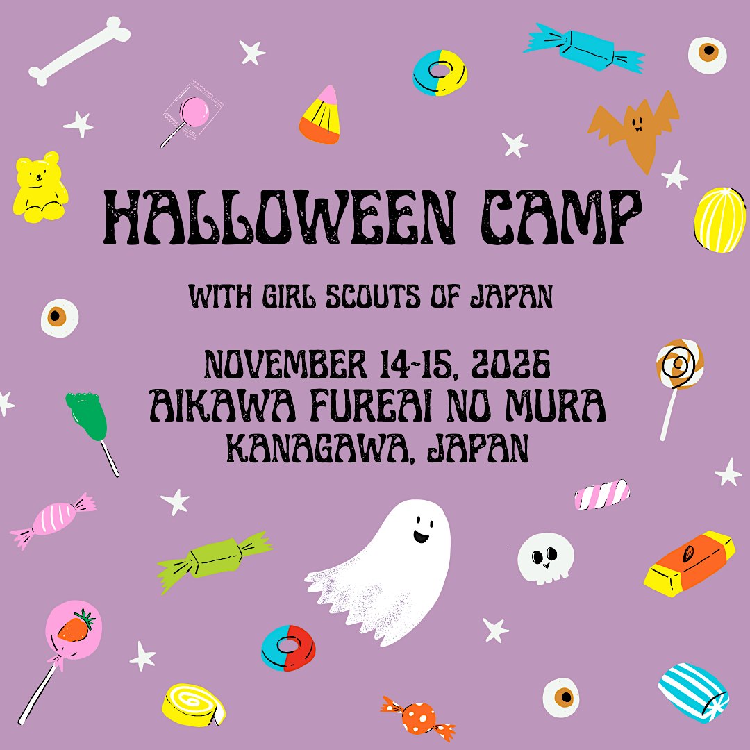 Halloween Camp with Girl Scouts of Japan