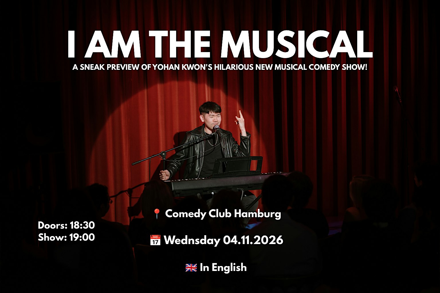 [Hamburg] I AM THE MUSICAL - The Musical Comedy Show