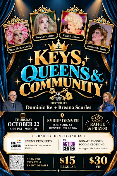 Denver, it's time to network with purpose and give back with pride.