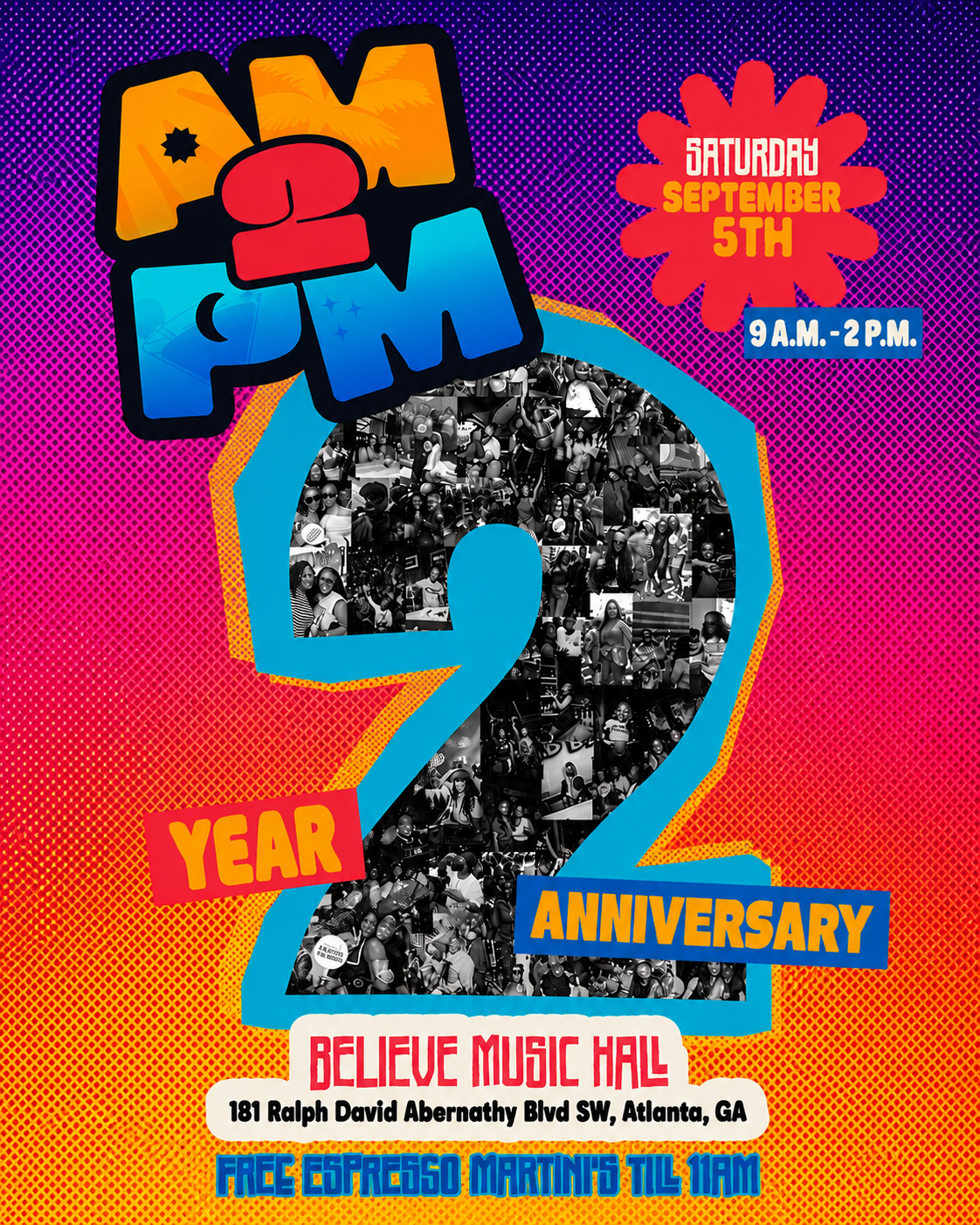 AM2PM (formerly Cinnamon Toasted): 2 Year Anniversary