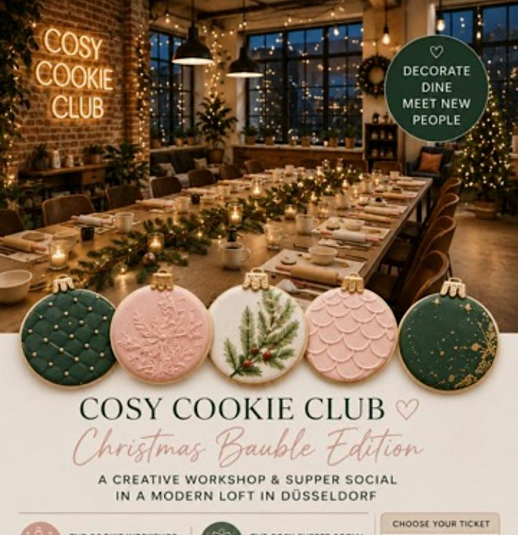 COOKIE Decorating Christmas Bauble Style