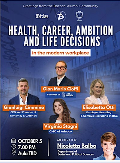 Health, Career, Ambition and Life Choices in the Modern Workplace