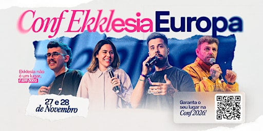 Conferência Onda Dura 2026: Ekklesia - Europa