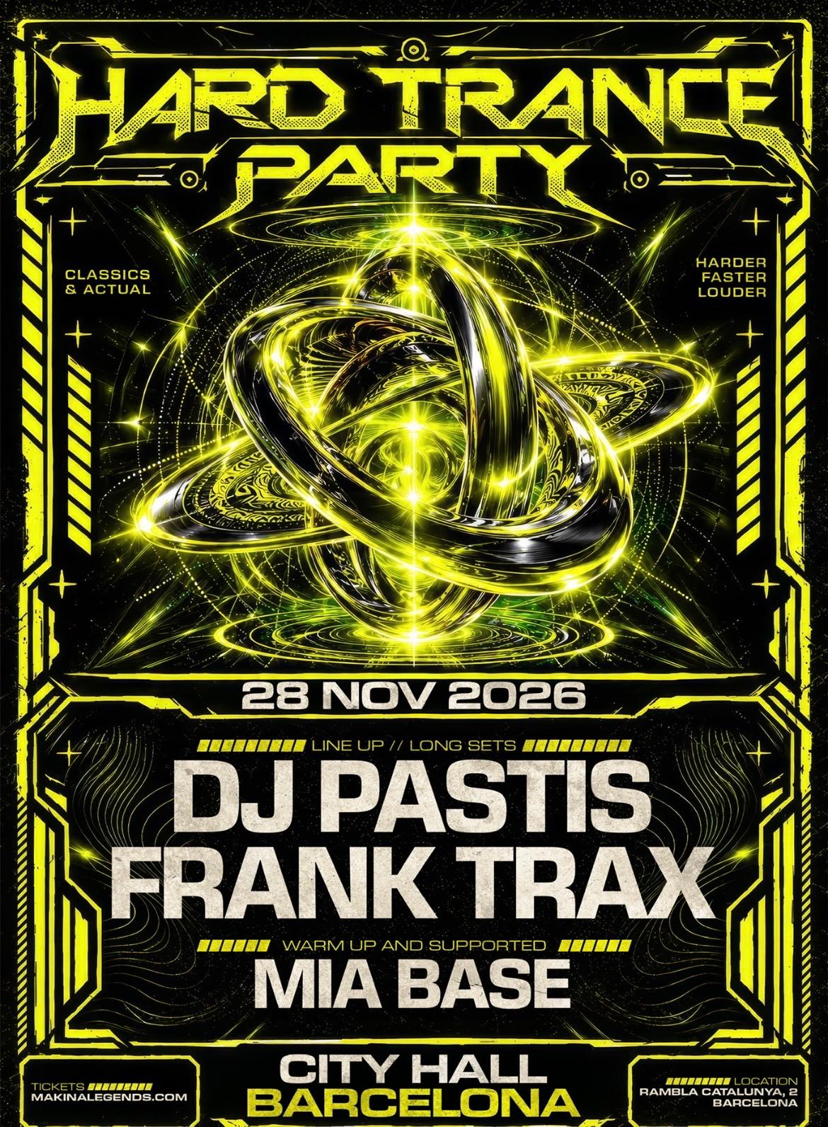 HARD TRANCE PARTY l pres. PASTIS , FRANK TRAX