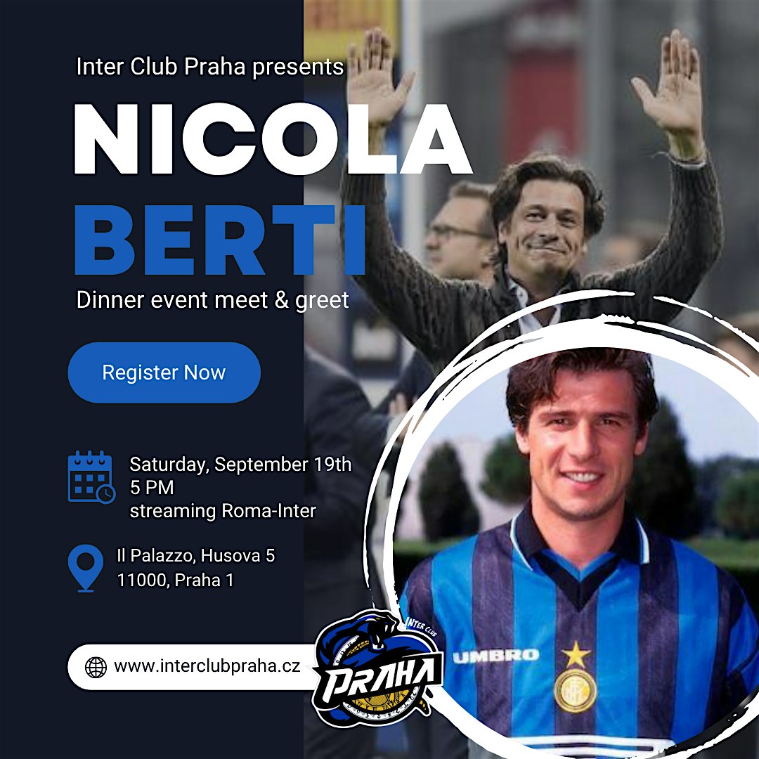 Inter Club Praha meets Nicola Berti