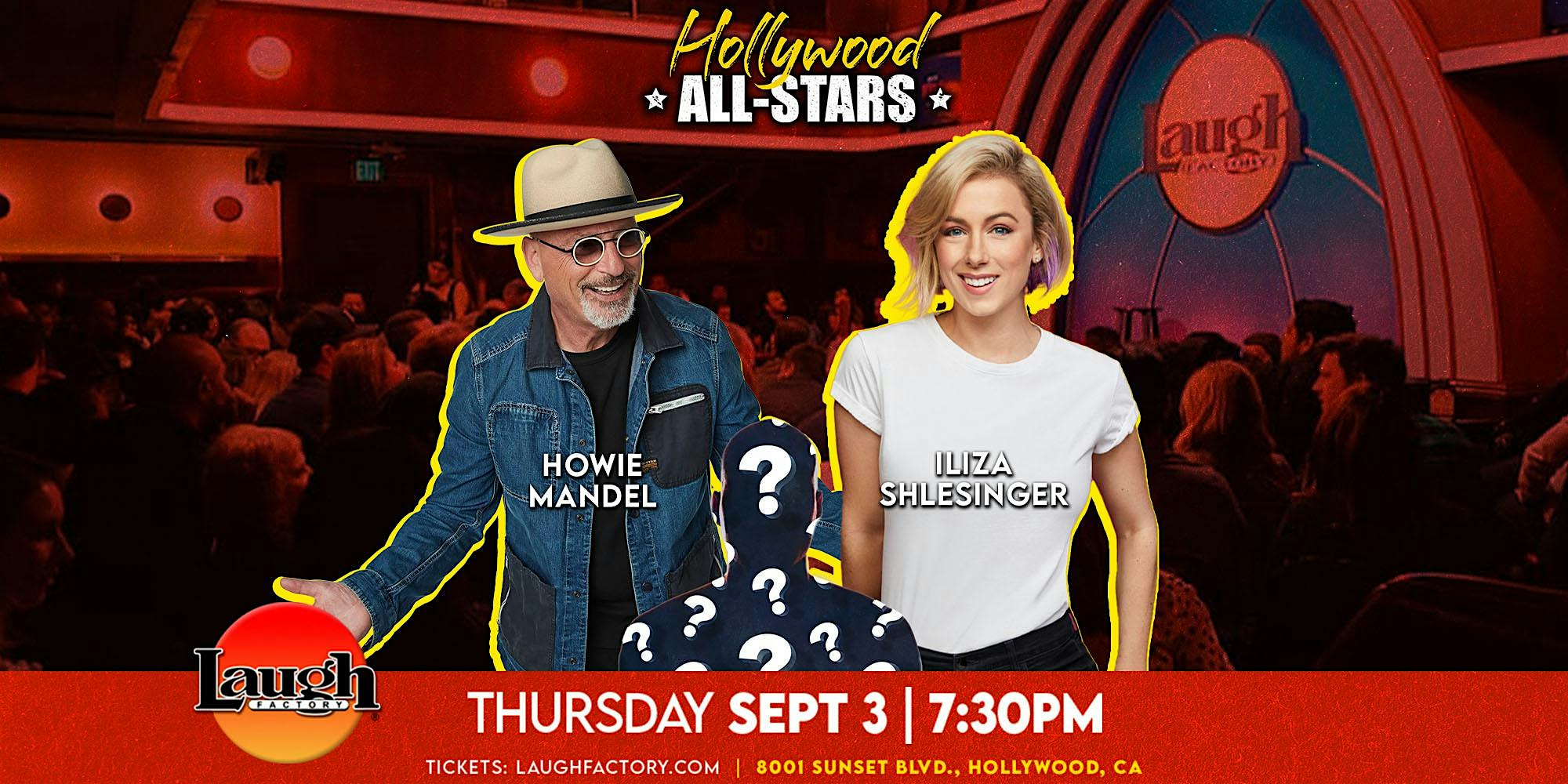 Thursday All-Star Comedy 7:30PM