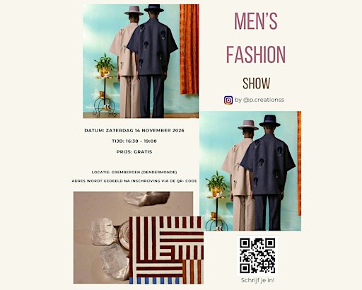 Men's fashion show