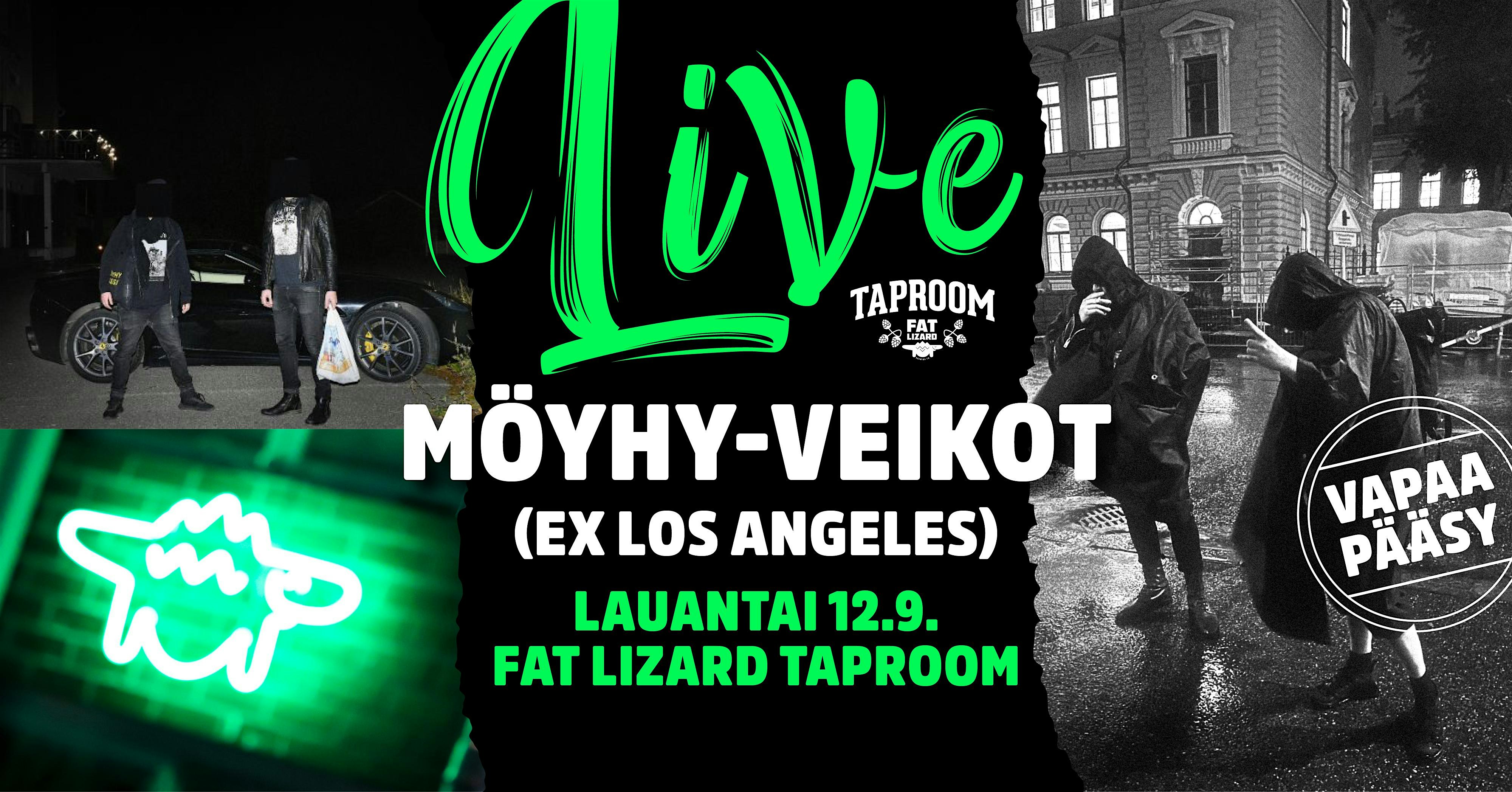 Taproom Live: Möyhy-Veikot